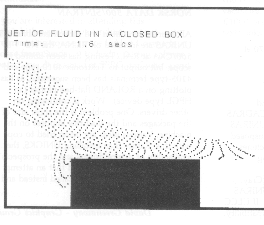 Jet of Fluid in a Closed Box