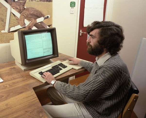 Tony Williams and a PERQ2