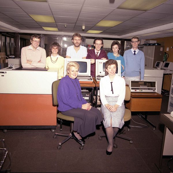 Closure ICL 2904 Swindon Staff, October 1986