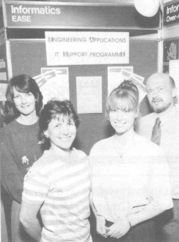 Pictured left to right: Susan Hilton, Lynne Oldfield, Rachel Miles and Terry Mawby