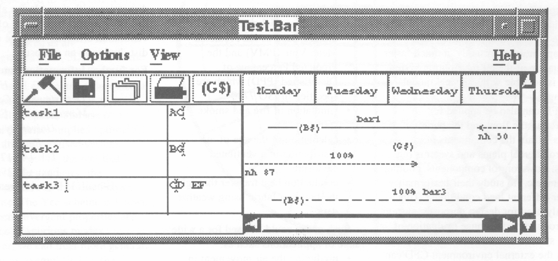 Time Manager Interface